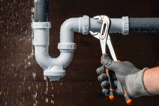 Professional Drain Cleaning technician working in Monticello, IL
